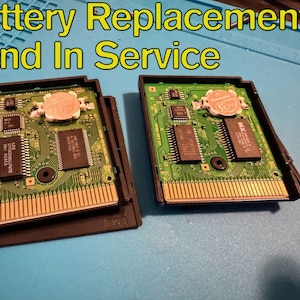 Game Cartridge Battery Replacement Service