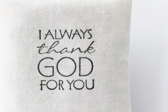 I Always Thank God For You Lavender Sachet Gifts for Mentor | Etsy