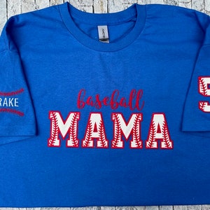 Baseball MAMA Shirt image 1