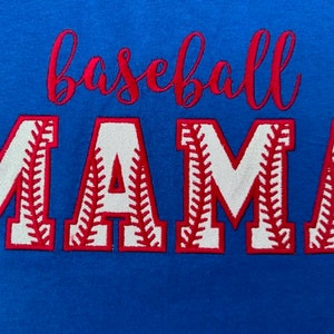 Baseball MAMA Shirt image 4