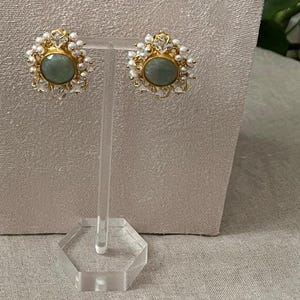 Indian ethnic imitation jewellery necklace earrings tikka set