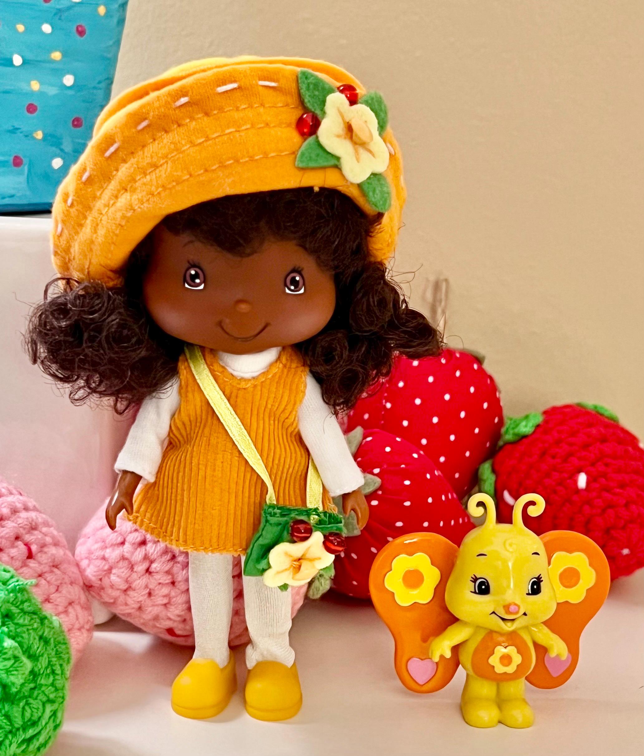 Strawberry Shortcake 2003 Bandai Vintage Orange Blossom Doll With