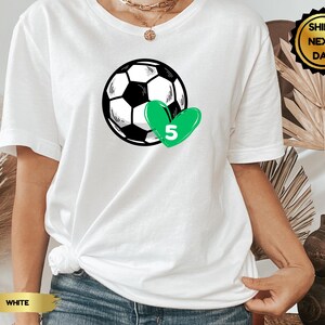 Personalized Soccer Mom Shirt: Custom Number, 100% Cotton