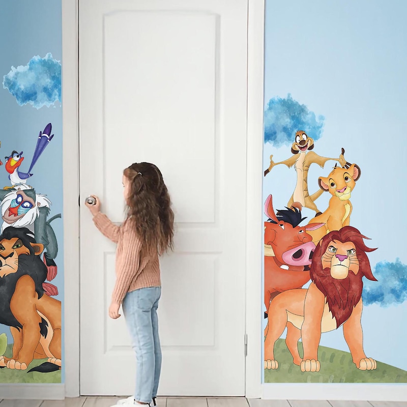Lion King Wall Decal - Etsy