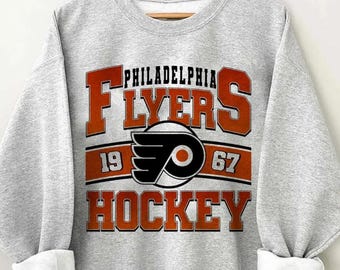 sweat-shirt de hockey des Flyers de Philadelphie vintage des années 90, chemise des Flyers de Philadelphie, chemise de fan de hockey, t-shirt de hockey sur glace rétro des Flyers de Philadelphie