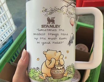 Classic Winnie the Pooh inspired metal tumbler 40oz Cup, Original Classic Winnie the Pooh 40 oz tumbler