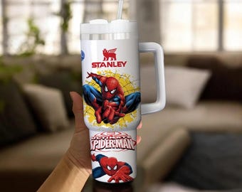 Spider-Man Tumbler, Super man 40oz Cup, Superhero Tumbler Cup, Movie Coffee Tumbler, Eddie Brock Tumbler, Symbiote Spider Insulated Tumbler