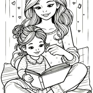 Mother&#39;s Day Coloring Pages for Kids - Easy & Fun Printable Sheets