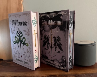 Riftborne / Duskbound by Grenwich & Lennox: Custom Sprayed Edges