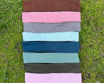 Boho Twist Headband, Ecuadorian Cotton Blend, Fashion Head-wrap