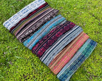 Ecuadorian Cotton Blend Headband, Boho Twist Head Wrap