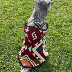 Dog Sweater, Handmade dog sweater, Boho dog sweater, Cute dog clothes, Pattern sweater for dog
