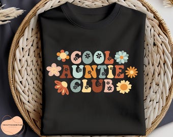 Cool Auntie Club SVG, Aunt To Be Png (Digital Files)