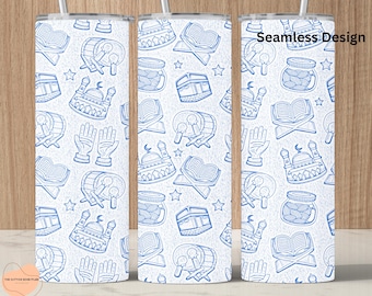 Islamic Tumbler Wrap Sublimation, Muslim Faith Design (PNG Digital File)