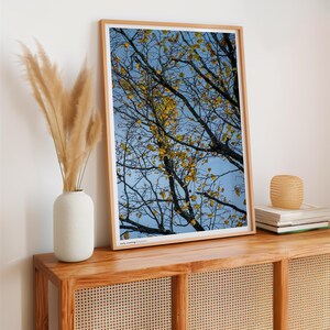 Decoración de pared para el hogar, impresión fotográfica de la vida real, póster de otoño británico, dormitorio, sala de estar, cocina, regalo de oficina
