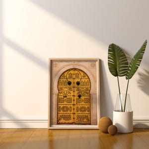 Opening Doors Wall Art Decor, Real Life Photography Print, Tunisia Poster, Bedroom, Living Room, Kitchen, Office Gift