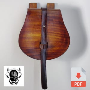 PDF Pattern for Medieval Rus Viking Inspired Belt Pouch