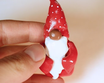 Gnome Pin/ Christmas pin
