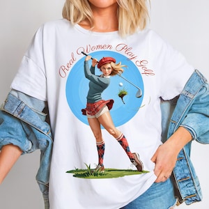 Women Golf PNG Girl Golfing Ladies Golf Shirt Mom Sport Png Sublimation Design Funny Golf Lover Gift Golf Player Golf Day Digital Download