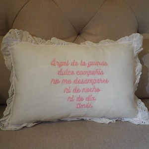 Almohada de Angel de la Guarda