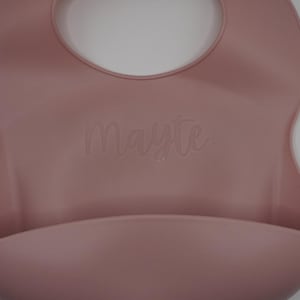 Personalized Silicone Bib