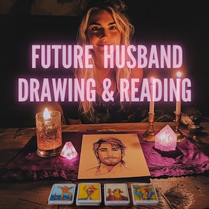 Desenhe o futuro marido e leitura, Descubra seu futuro cônjuge - Insights psíquicos sobre aparência, personalidade e cronograma de reuniões, Sameday