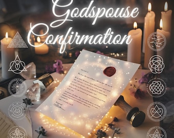 Confirmación del Esposo Sagrado de Dios e Identificación de la Deidad, Carta Divina Personalizada, ¿quién te está cortejando, qué Deidad te está llamando?