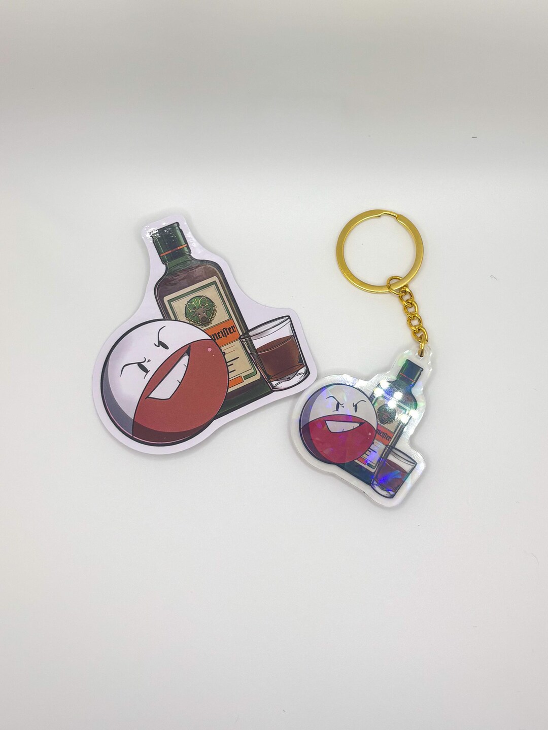 Electrode Jäger Bomb Sticker & Pin – Electric Cocktail Pokémon - Etsy