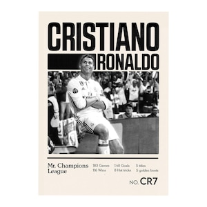Cristiano Ronaldo T-Shirt PNG Datei (Digitaler Download)