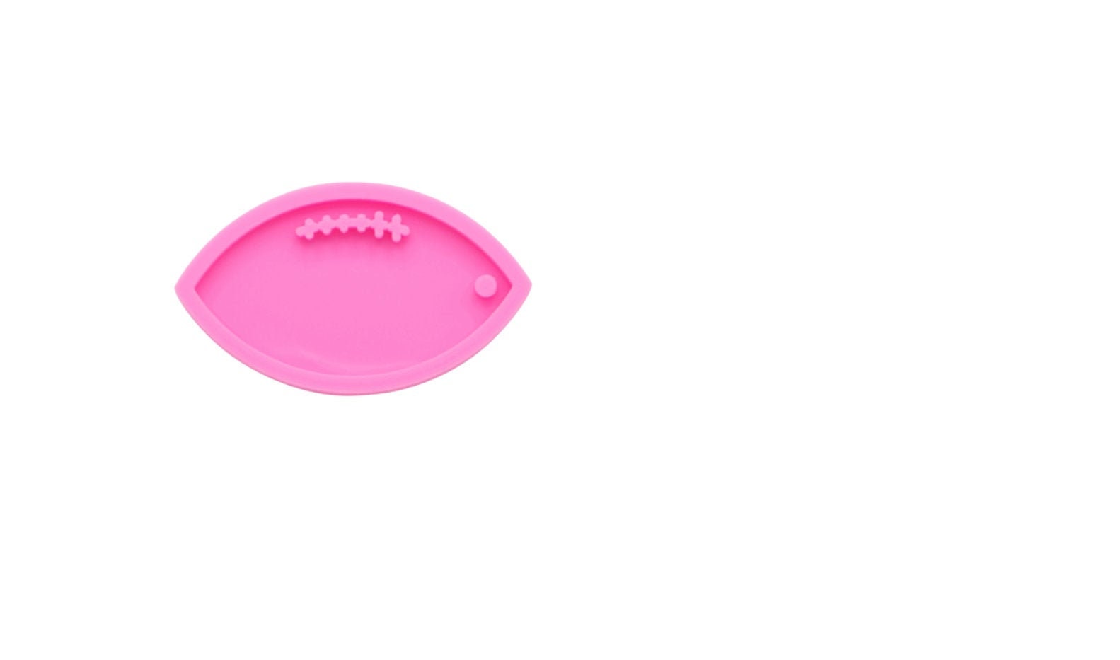 Football Pink Silicone Key Chain Mold