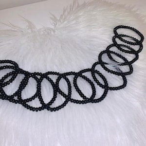 Shungite bracelets polished black