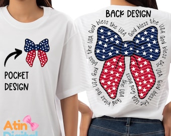 Dio benedica gli Stati Uniti Png / Dio benedica l'America Png / Coquette 4 luglio Png / Preppy Patriottico Png / Rosso Bianco Blu Png / America Png / USA png