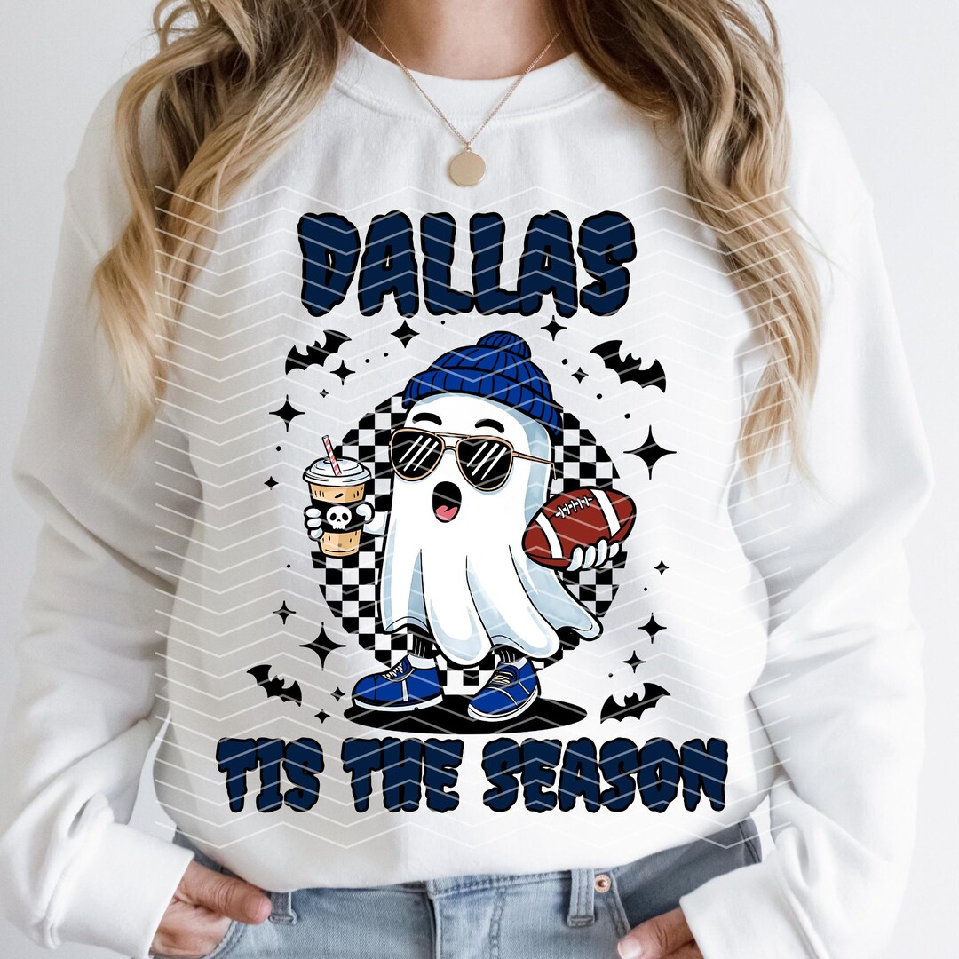 Dallas Boo Sheet Ghost Png | Dallas Football Halloween Png | Dallas ...