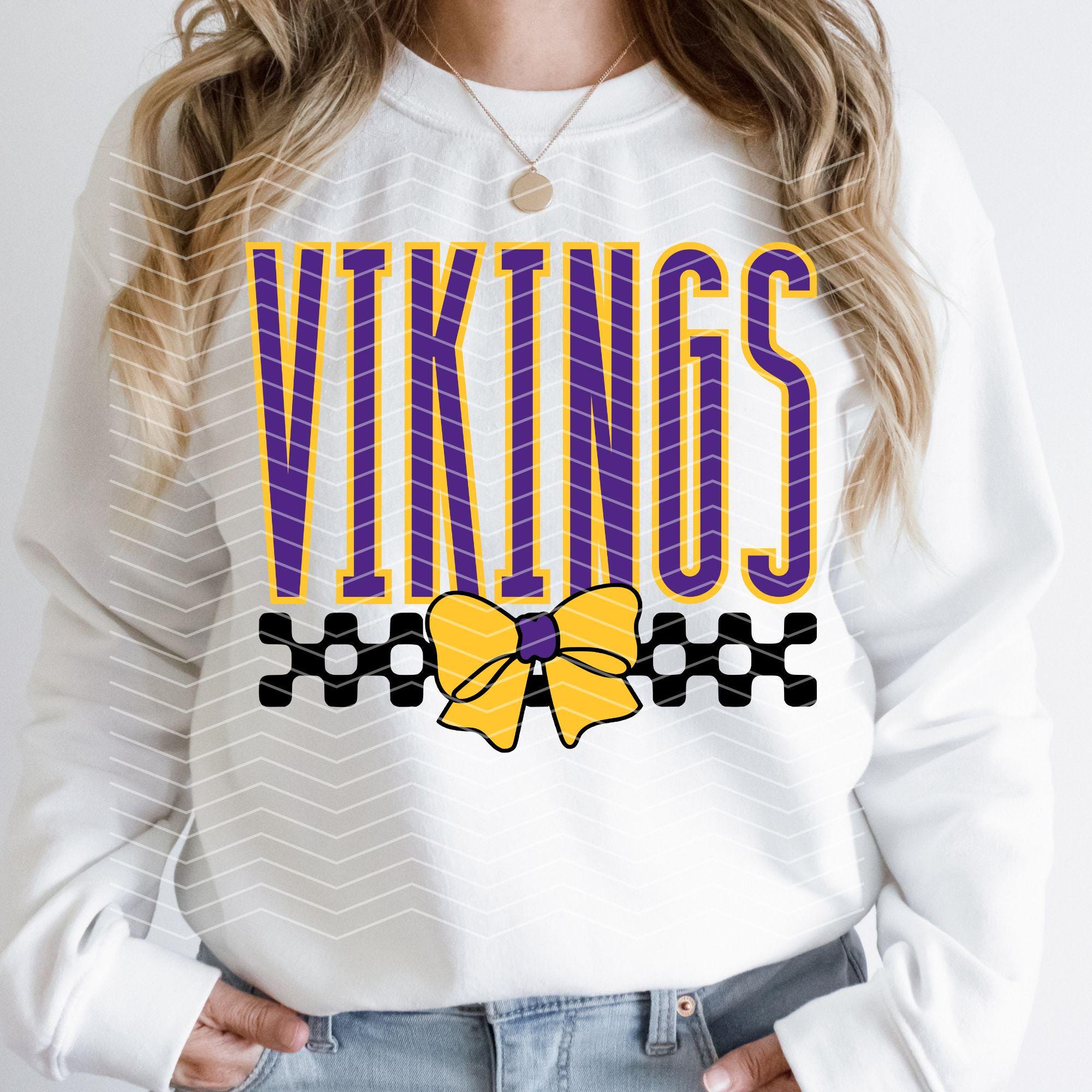 Vikings Png / Vikings Coquette Png / Preppy Vikings Wording / Retro Vikings Png / Vikings Varsity Png / Vikings Bow Png / Vikings Football