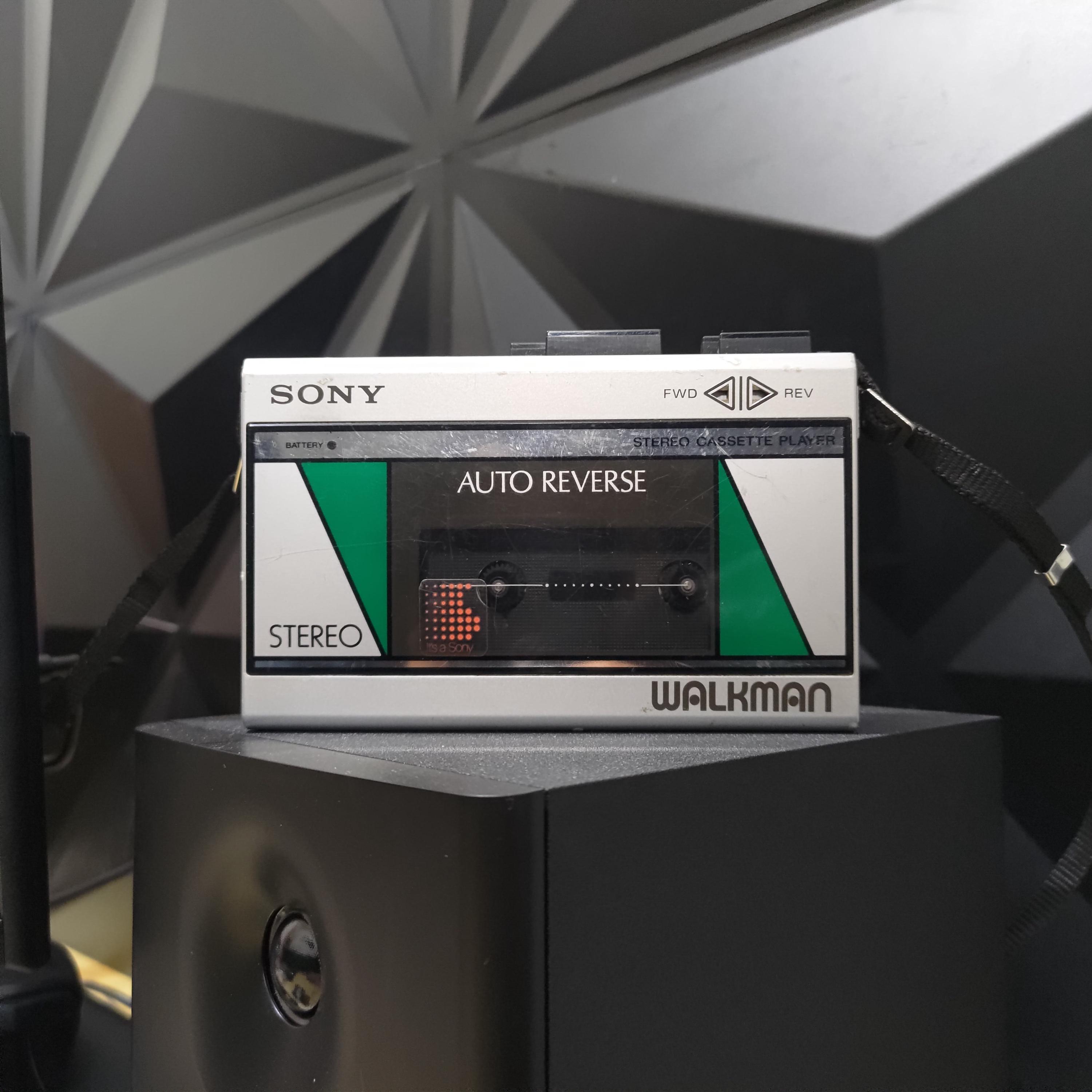 SONY  WALKMAN  非売品　手拭い　レトロ Yahoo!オークション -「sony ウォークマン」(アンティーク