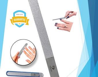 Professional 8&quot; Diamond Deb File Skin Podiatry Foot Dresser Chiropody Toe Nail Care Manicure Nail File Stainless Steel Choose Quantity