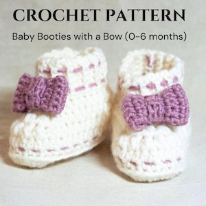 Baby Booties Crochet Pattern, Crochet Newborn Booties, Crochet Baby Shoes, Crochet Baby Boots, Baby Shoe Pattern, Baby Booty Pattern