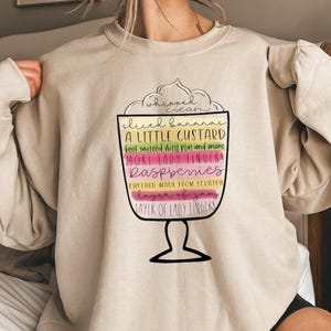 TV Series T-shirt for Friends, Friends English Trifle Sweatshirt, Friends Thanksgiving Shirt, Rachel&#39;s Trifle Shirt, Thanksgiving Shirt