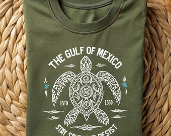 Vintage Gulf of Mexico T-Shirt: Since 1550, Mexico Lover Gift