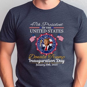 Trump Inauguration Day Shirt, 47th US President Inauguration Shirt, Trump Supporters 47 President Maga Republican Sweatshirt, Trump Hoodie