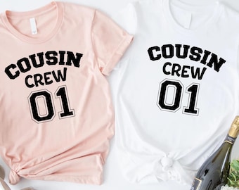 Custom Cousin Crew Shirt: Personalized Family Reunion Vacation Tee