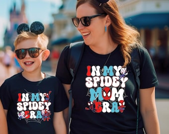 In my Spidey Mom Era Shirt, Disney Spidey Hero Mama T-Shirt, Disney Spider Mama Tee, Spider Mommy Shirt, Mother Day Shirt, Spider Women Gift