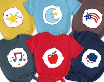 Custom 42 Symbolic Bear Matching Group T-Shirts: Nostalgic Friends Tee