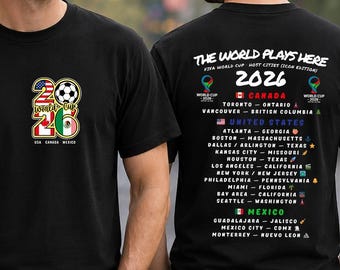 USA Soccer Shirt, 2026 Soccer Cup Tee, Soccer Fan Shirt, World Football Tournament Tee, Game Day Shirt, USA Fan Gift