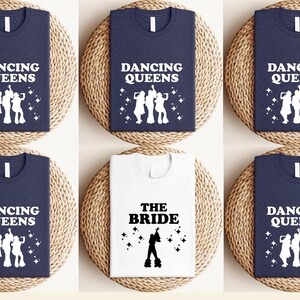 Bride Dancing Queens T-Shirt, Dancing Queen Bachelorette, Last Disco Bachelorette, Disco Bride, Disco Bachelorette Shirt, Disco Bride Tee