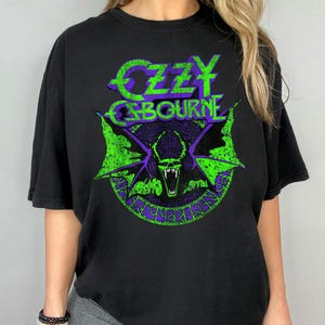 Comfort Colors® Ozzy Osbourne T-Shirt, Vintage Graphic Rock Tee for Metal Fans, Retro Heavy Metal Shirt, Band Tee Rock Lovers Gift