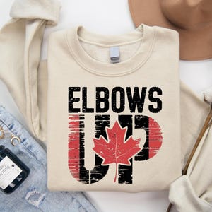 Elbows Up Canada Shirt, Canada Democracy Sweatshirt, True North Strong and Free, Proud Canadian Shirt, Canada Not for Sale, Never 51st State