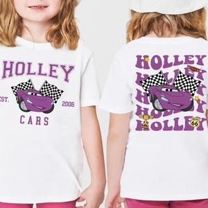 Disney Cars Shirt, Cars Lover Shirt, Disneyland Family Trip Tee, Pixar Lightening McQueen Tee, Tow Mater T-Shirt, Sally, Doc Hudson Shirt. afbeelding 7