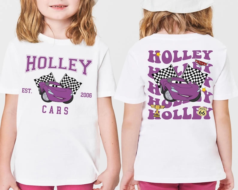 Disney Cars Shirt, Cars Lover Shirt, Disneyland Family Trip Tee, Pixar Lightening McQueen Tee, Tow Mater T-Shirt, Sally, Doc Hudson Shirt. afbeelding 7