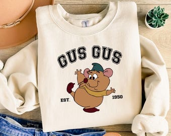 Gus Gus Shirt, Cinderella Gus Gus Shirt, Gus Gus Mouse The Snack Tour Vintage Shirt, Christmas Disney Gus Gus Sweatshirt, Disney Trip Shirt